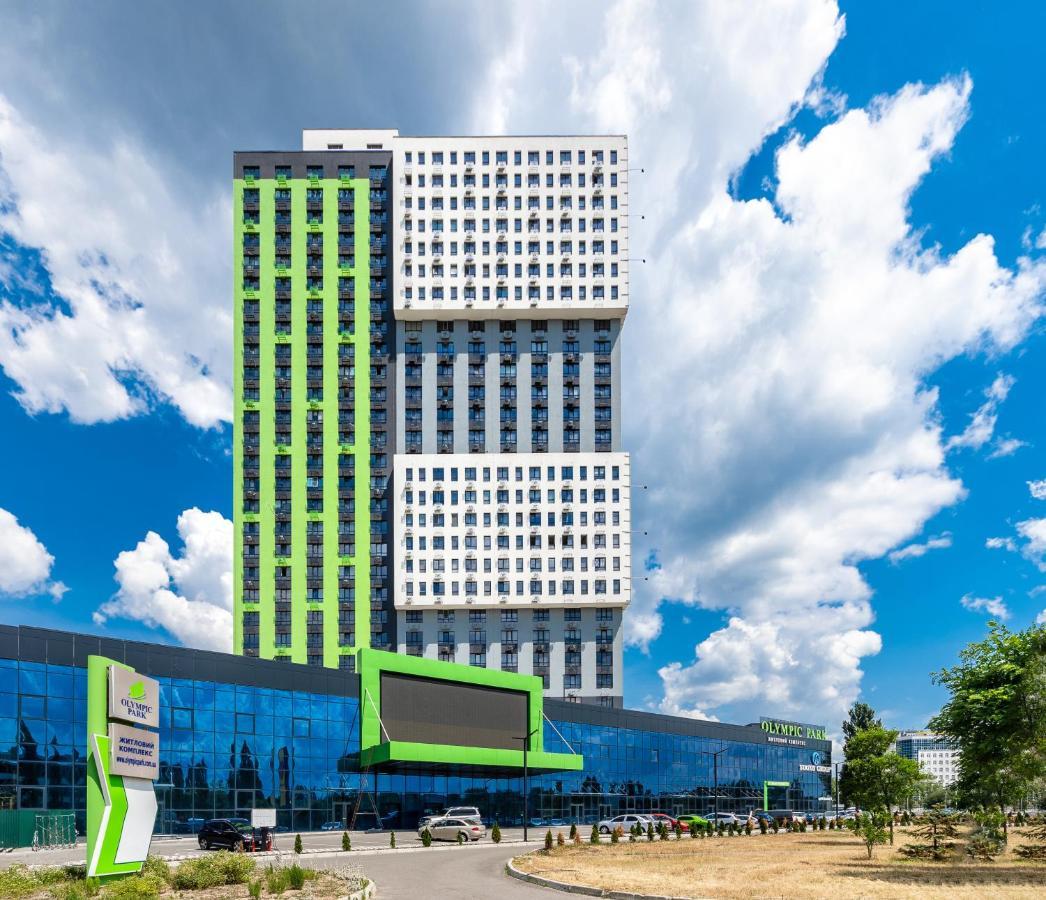 Flatrent Olympic Park, Метро Бориспільська Поруч! Kyiv Exterior photo